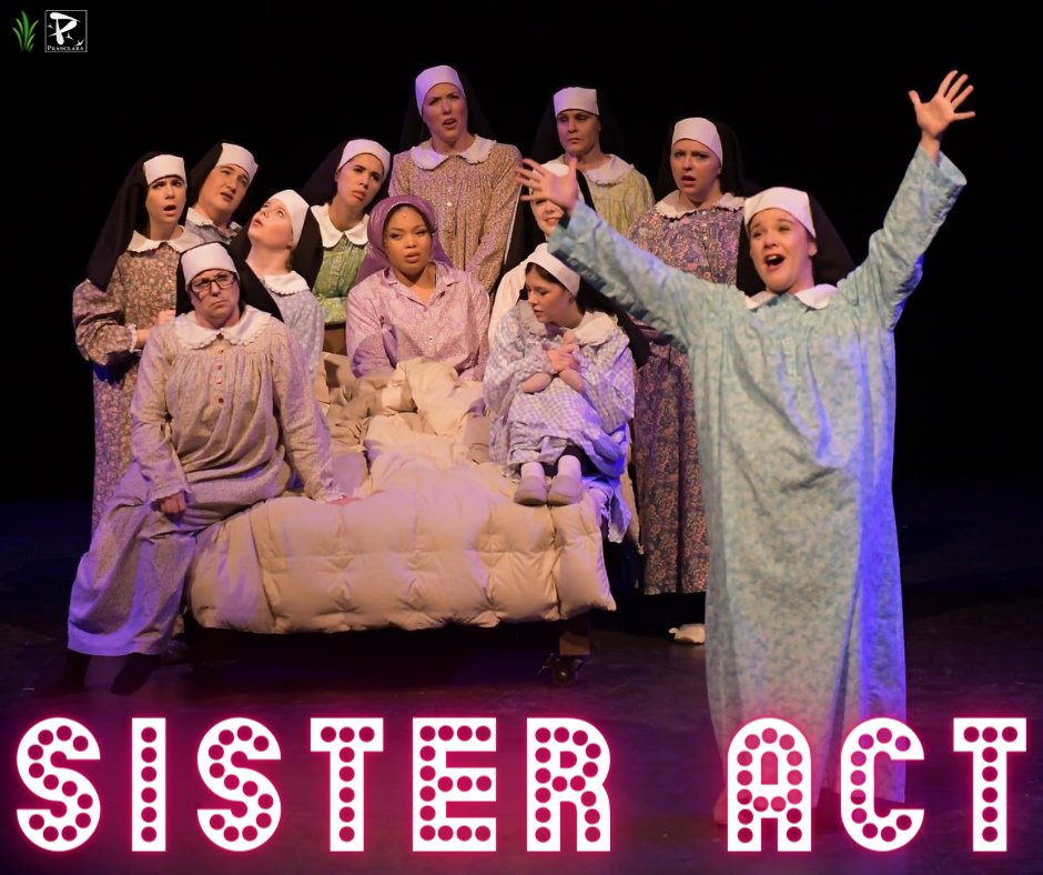 We've got one more show this afternoon, and then we're putting SISTER ACT and this cast of quirky nuns,  sweaty cops, amorous ruffians, and disco divas to bed. 

You can get tickets for today's closing matinee online at wildwoodpark.org until 1:00 pm and at the door!