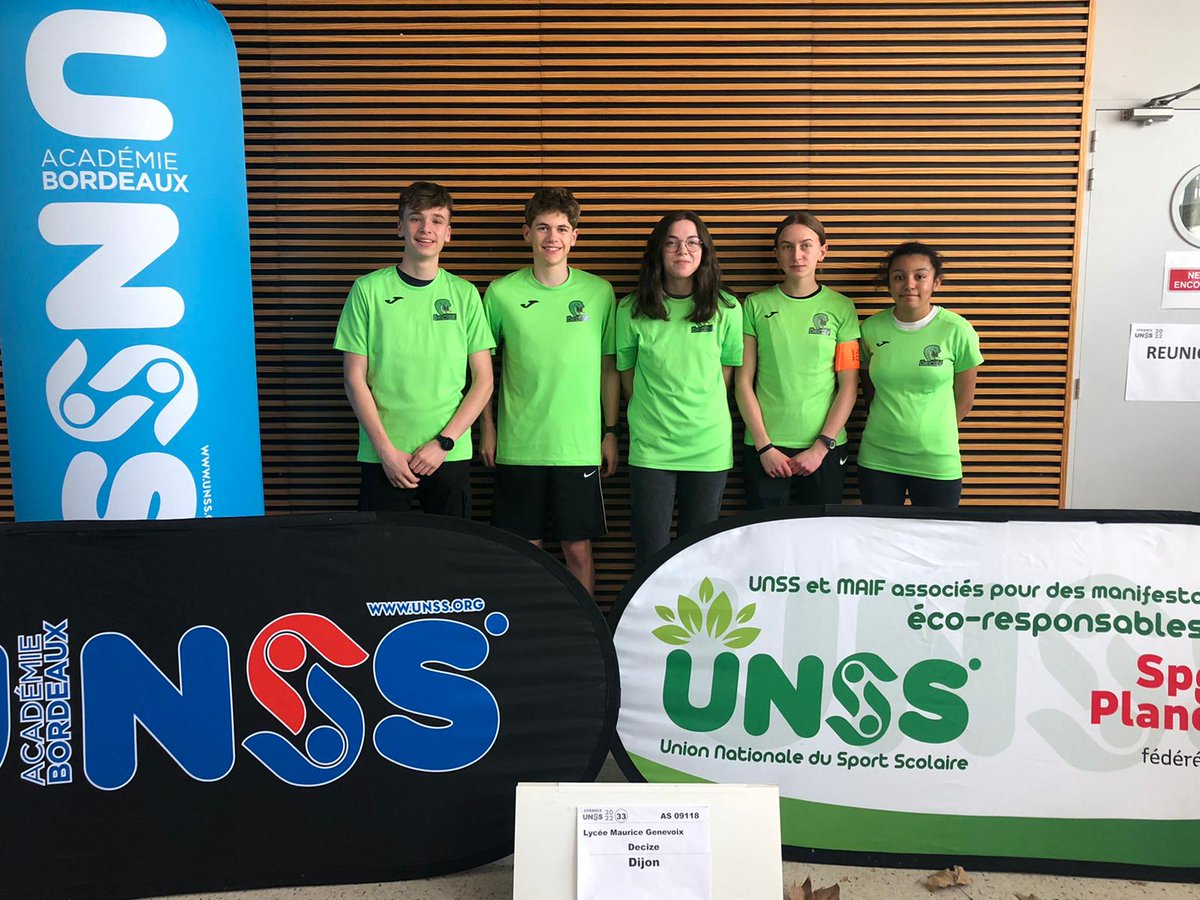 gr_nathalie's tweet photo. #FranceUnss#LaserRun @UNSS_Bordeaux avec la présence de 47 équipes collèges, lycées et sport partagé @AcBordeaux , des jeunes arbitres et coachs @unss @maif prêts à officier et une météo qui devrait être meilleure, les série commencent demain à 8h...bon championnat à tous go go🏃‍♂️ https://t.co/namTRgU4lP