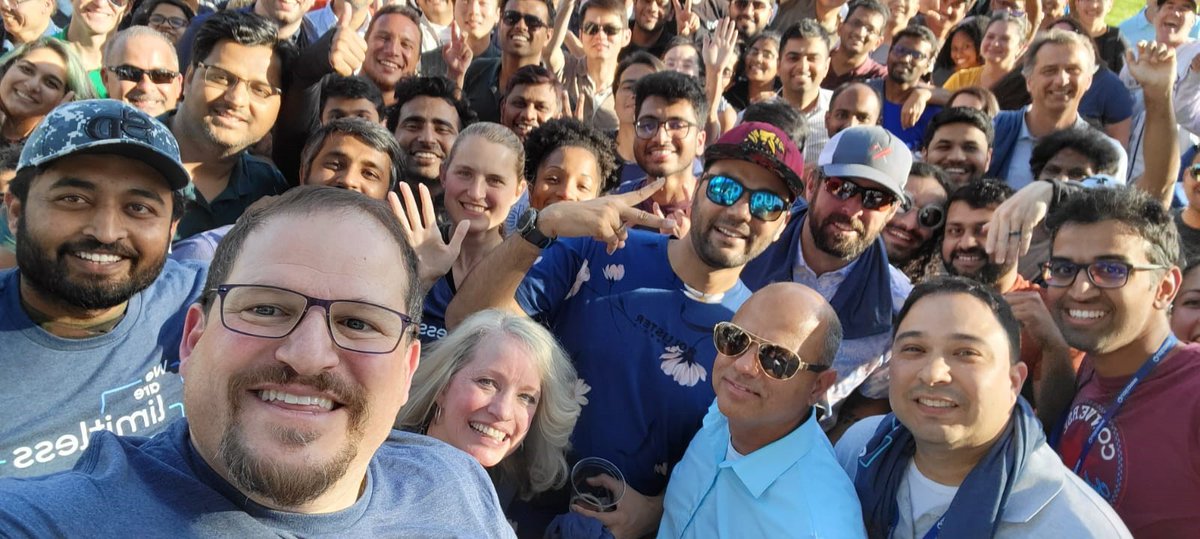 cristianoamon's tweet photo. It’s been great to see so many employees back on campus over the past couple of weeks, and it was incredible to reconnect with #TeamQualcomm at our welcome back happy hour. Proud of what we’ve accomplished and there’s much more to come. You truly are the best part of @Qualcomm. https://t.co/wRFgg2G3iT