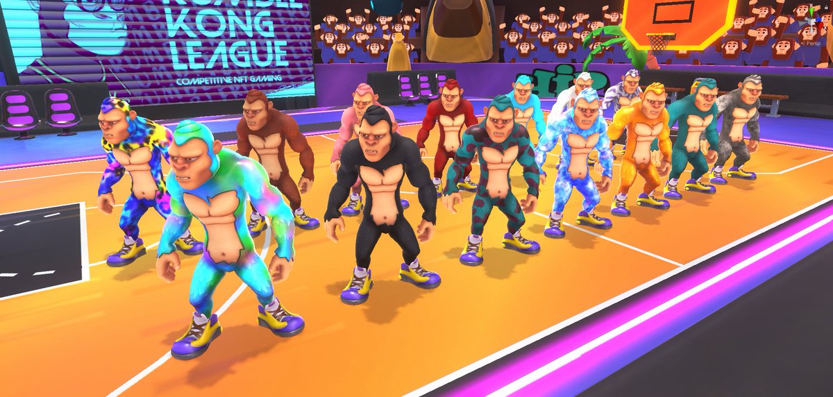 Few extra snaps of our kongs hitting the court to take you into the weekend. 🏀📸

Thanks again to this amazing community, your support with the project is truly appreciated.🤝

Who’s hyped for that club drop 👀
Sound off below 🔥⬇️