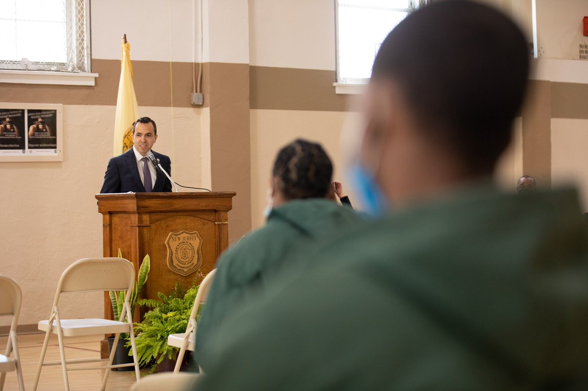 NewJerseyOAG's tweet photo. Today, JJC residents dedicated their newly renamed “Little Rock Nine-Bridges Academy” - honoring those who paved the way for quality education for all young people. Youth are the real drivers for change, and I could not be prouder to share this milestone moment with them. https://t.co/j1MUQDM8ga