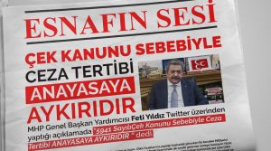 Anayasamızın 38.maddesi; Hiç kimse yalnızca sözleşmeden doğan bir yükümlülüğü yerine getirmediği için özgürlüğünden alıkonulamaz. 5941 sayılı ÇEK KANUNU Anayasamıza AYKIRIDIR #ÇekeHapisCezasıKalksın 
<a href="/avabdullahguler/">Abdullah Güler</a>
<a href="/yilmaztunc/">Yılmaz TUNÇ</a>