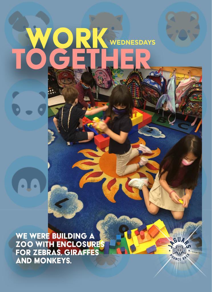 DevonAireK8's tweet photo. Our pre-K Jaguars had a wonderful Early Childhood Week #ecw2020 #wherelearningbegins #jaguarspounceback #Unstoppable @DevonAireK8 @MDCPSSouth @MDCPS https://t.co/OHWRUb2g0H