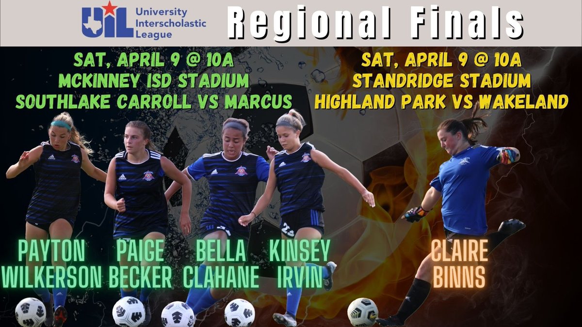 solarecrl05's tweet photo. Good Luck @WilkersonPayton @paigebecker05 @isabellaclahan3 @kinseyirvin1 &amp; @SCLDS and @clairebinns_0 &amp; @HPGirlsSoccer tomorrow in the UIL Regional Finals @solar_soccer https://t.co/ExiHpCcB18