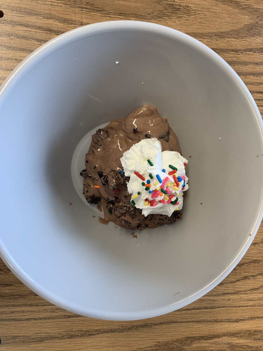 We packed a ton of ADL skills into “Ms. Freeman’s Super Delicious Birthday Pie” (created by <a href="/mandozzi/">Moreen Mandozzi</a>). Opening, rolling, microwaving, pouring, packing, scooping, spreading, serving, sprinkling, and of course, eating! #ExpandedCoreCurriculum <a href="/NSSEO_org/">NSSEO</a> <a href="/AHSD25Westgate/">Westgate Elementary</a>