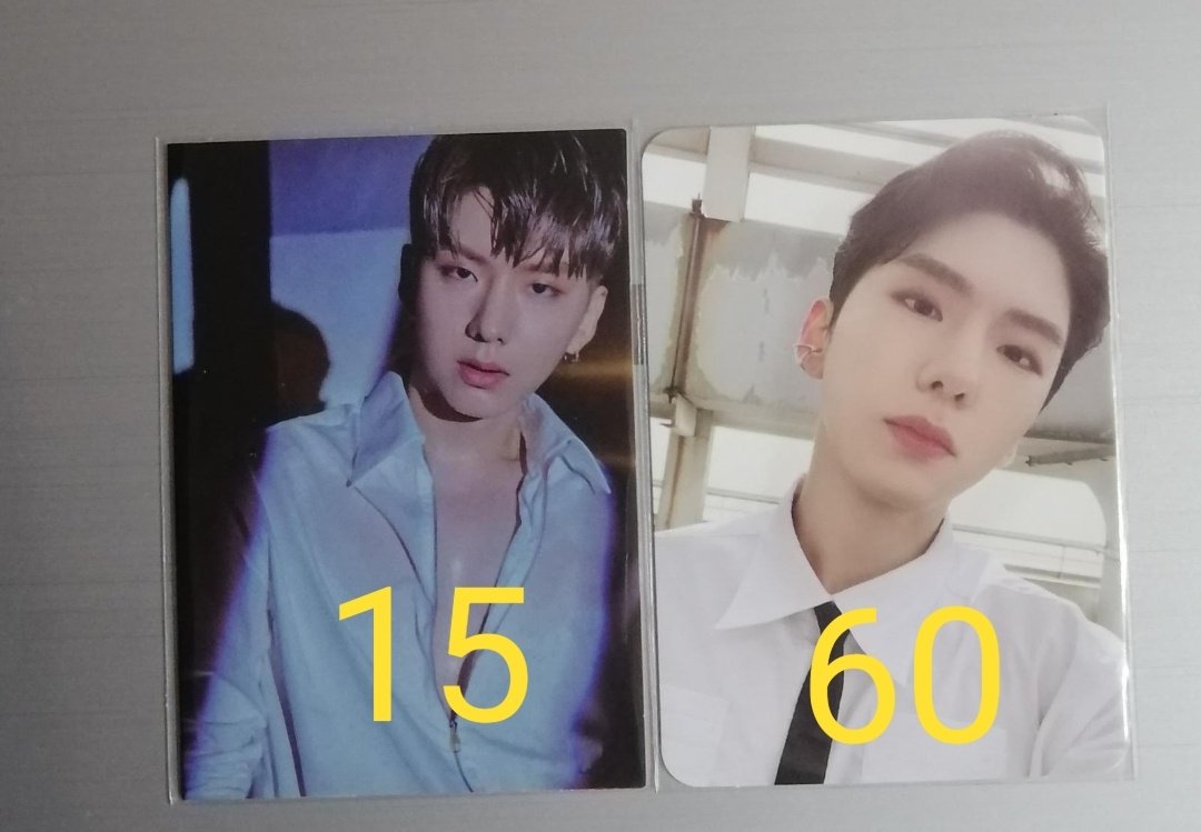 ~ MONSTA X PC SATIS
 1. Fotoğraftakiler hasarlı 2. Fotoğraftakiler hasarsız isterseniz detaylı fotoğraf video atabilirim
Ödeme p4p4ra /iban kargo g&amp;rdrops
<a href="/peacrry/">Kpop Satış / Takas</a> <a href="/kpoppcsatis/">K-Pop Photocard Satış🇹🇷</a> <a href="/MXTradeTR/">MX Takas & Satış</a>