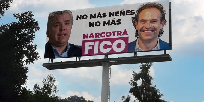 OscarAMontoyaJ's tweet photo. Estoy de acuerdo con @JaimeMejiaLope3 
NO VAYAN A COMPARTIR ESTA VALLA. 
Es mejor, no vaya a ser que vaya, vaya.... se emberraque el CNE. 
 #PericoGutierrez
Original de @Eclides3 https://t.co/ZFGBElKlKK