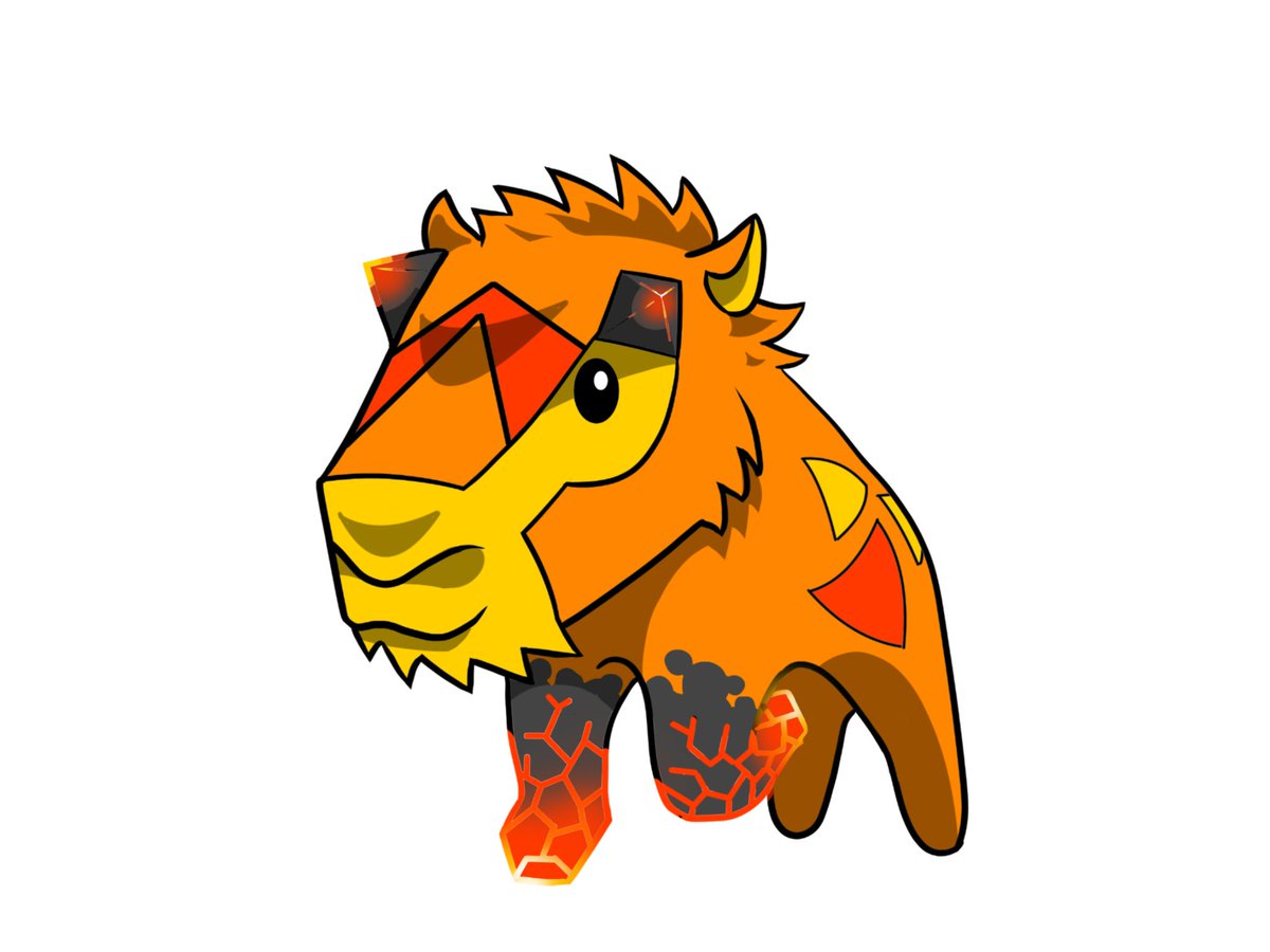DrawnAdamantium's tweet photo. Fakemon designs for a bull pokemon's evolutions - Moltaur>Nuicore>Coretaureal #truegreen7redesign2 https://t.co/Y2aJJCwFR8