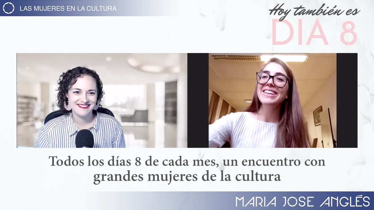¿Saturados de la cantidad de mujeres que han abierto hoy los informativos? Ah, no... que ya no es #8M y ya no estamos de moda.

👉🏼 Hoy también es día 8 👈🏼

Recupera el capítulo de este mes. Una conversación con la pianista Victoria Guerrero.

youtu.be/O37QuIhNMuI