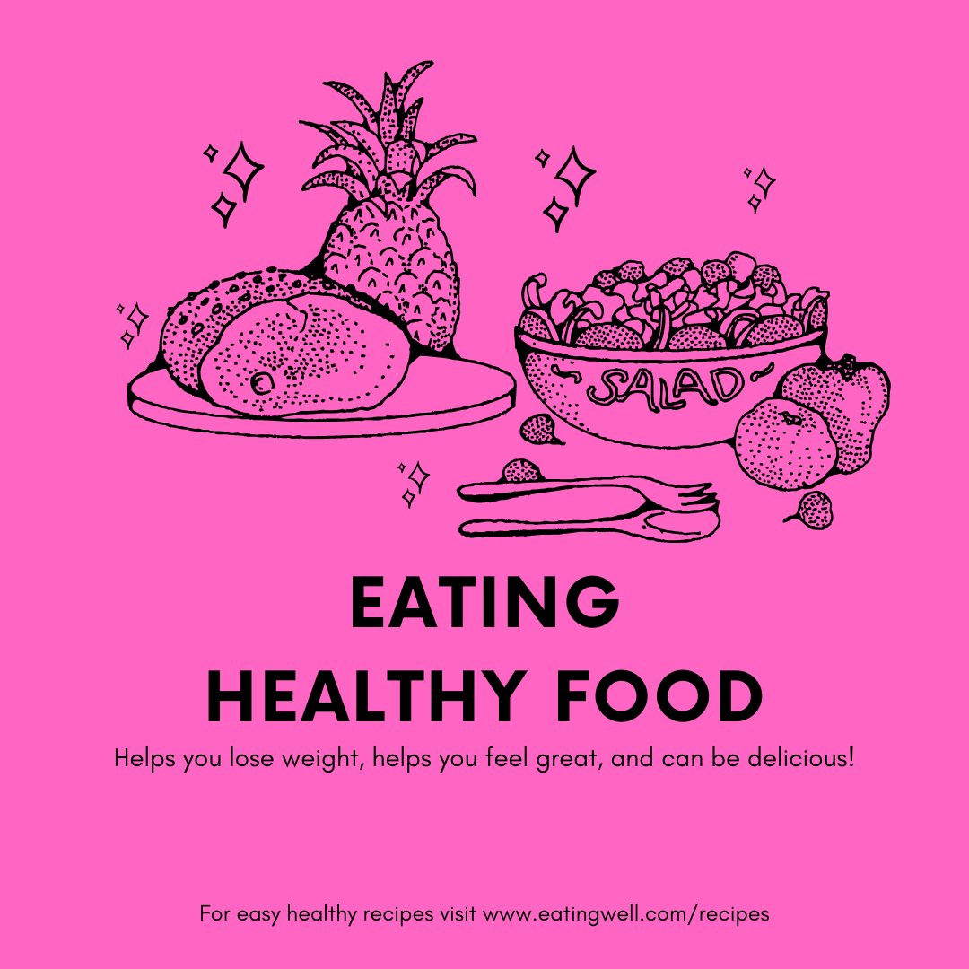 ACaponVCU's tweet photo. Eating healthy foods can have so many great health benefits and can be so easy! For some delicious and easy healthy recipes visit @EatingWell. #HealthyLiving #MASC336 https://t.co/TGQwWKqu65