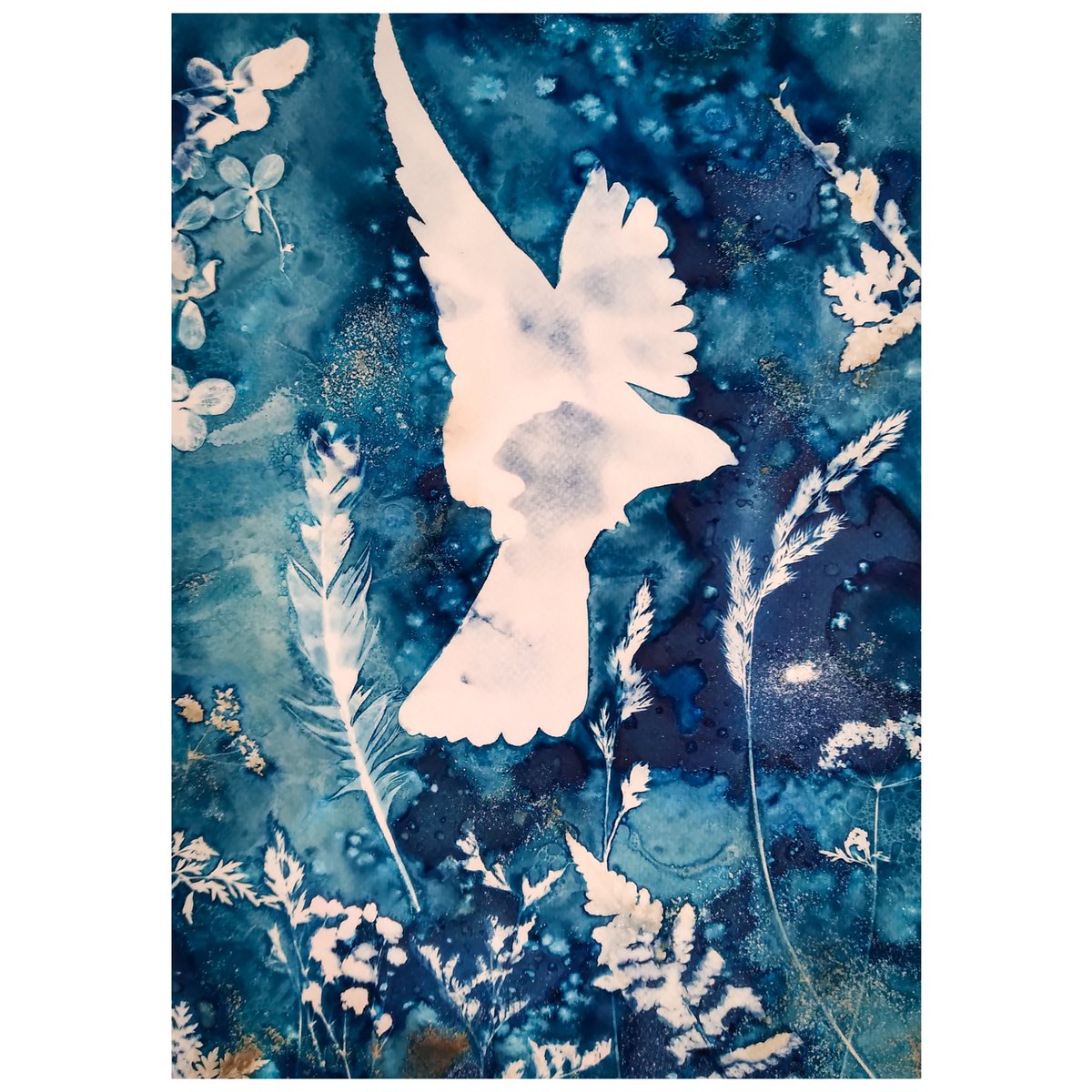 maverickart's tweet image. 1. Take digital image of #cyanotype 2. Find interesting square compositions within. 3. Add 4 of the same image to a collage. 4. Flip and rotate until symmetrical. 5. Repeat. 6. Gif together edits and play at a rave... #photography #cameralessphotography