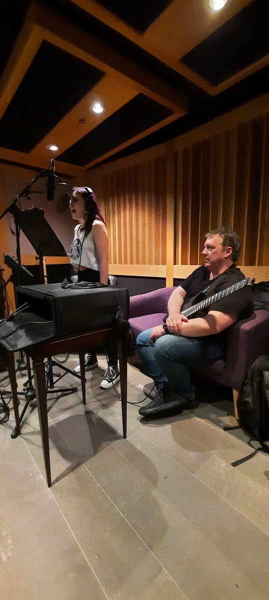FinalGravity's tweet photo. Some shots of us in the studio this year as we write our next album! https://t.co/eC95Iu5ijj