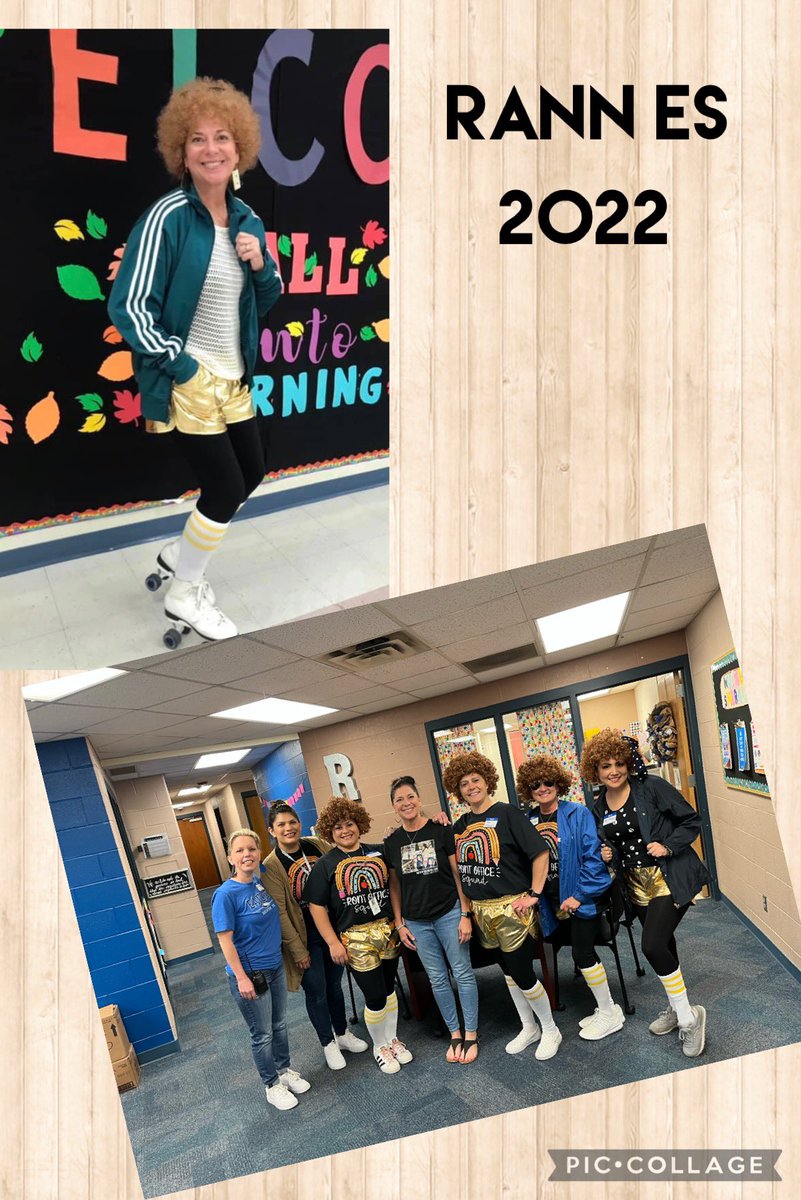 When your office staff dresses up like you for Assistant Principal Week! I work with the best!  My heart is full.                  <a href="/DISDRann/">Rann Elementary</a> #APlife