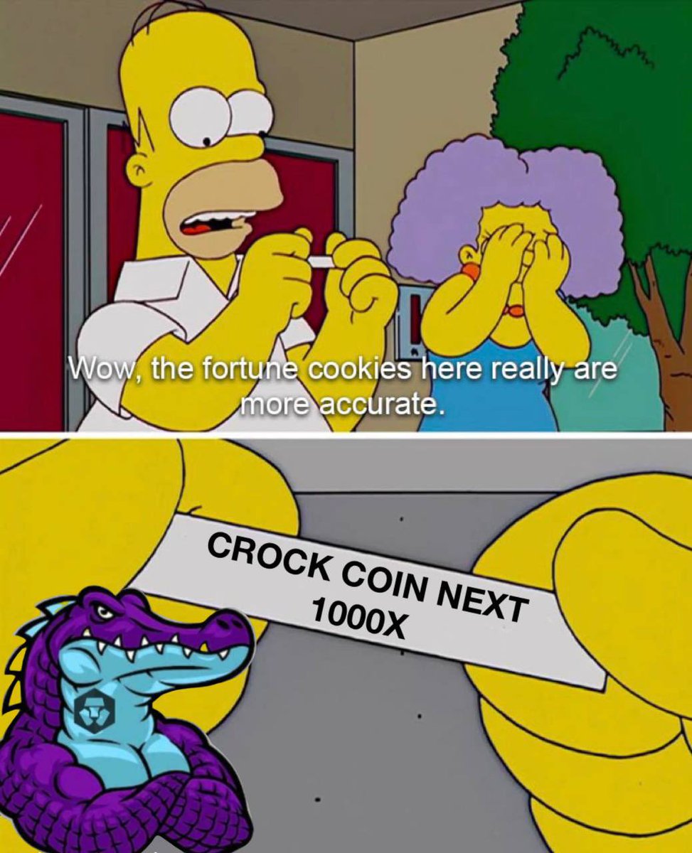 CrockCoin's tweet photo. @1goonrich #CrockCoin soon because when it comes it utility and community it’s 10/10 #Crock #Cro #Cronos https://t.co/6ozBB4buoV