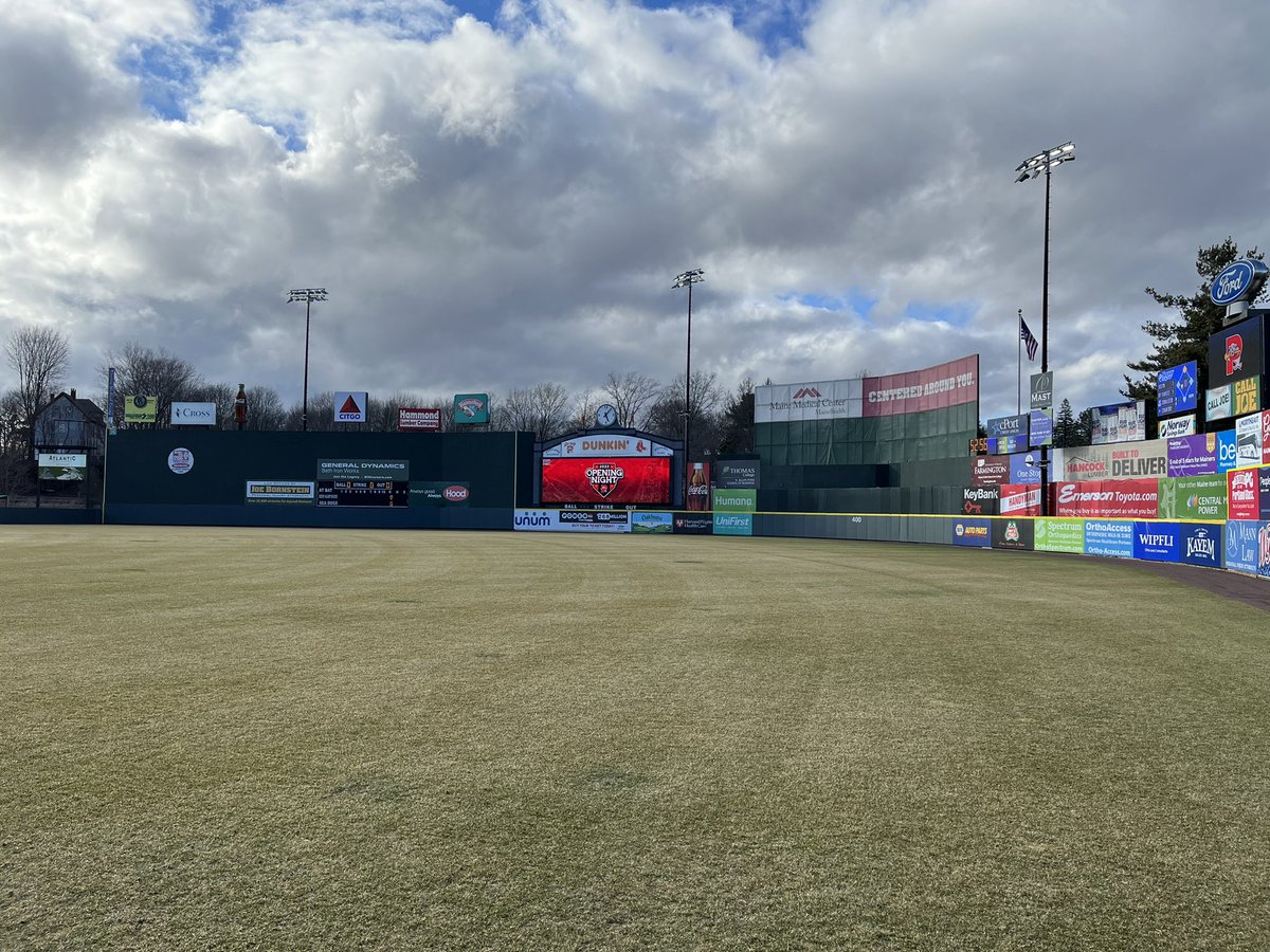 ⚾️ Opening night for the <a href="/PortlandSeaDogs/">Portland Sea Dogs</a>! News to come 👀#OpeningDay #homeopener #playball