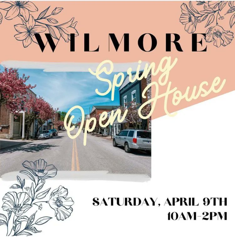 Spring Open House this Saturday, in downtown Wilmore. 10am-2pm you can support local bussiness, win giveaways, find some great items. Eating, drinking and shopping is fun kid friendly day. #jessaminelove #SupportLocal #downtown #greatshops #icecream #coffee #food