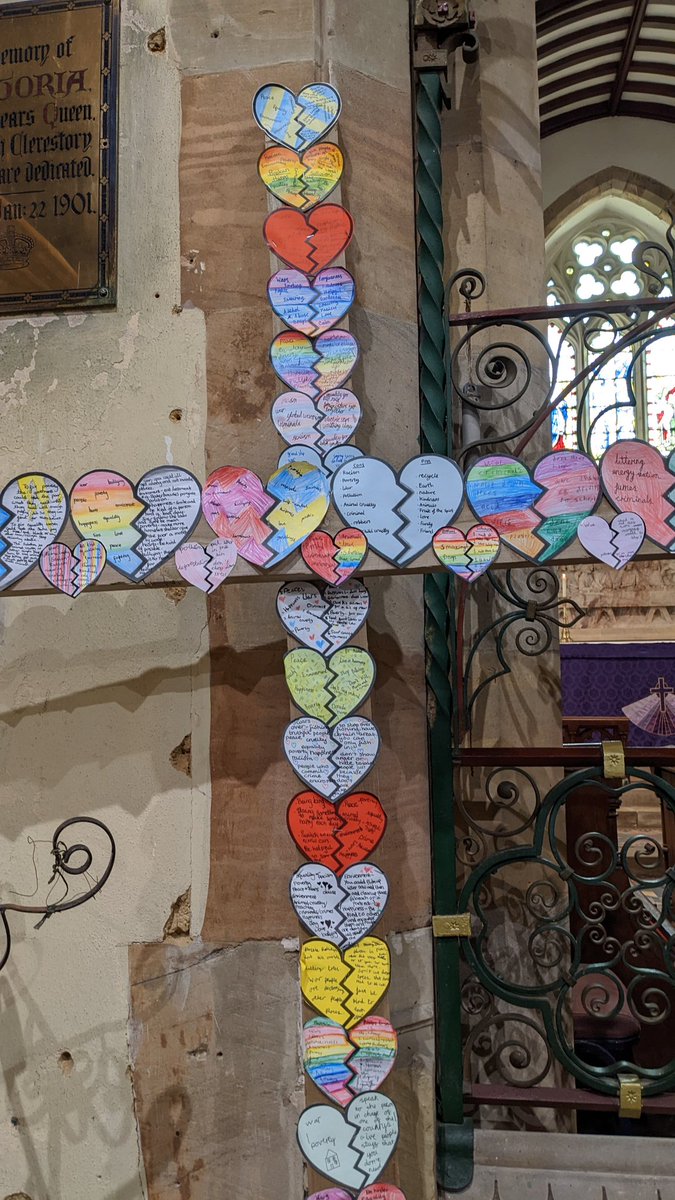 Great to be with schools today thinking about Easter at the end of a very long term!!