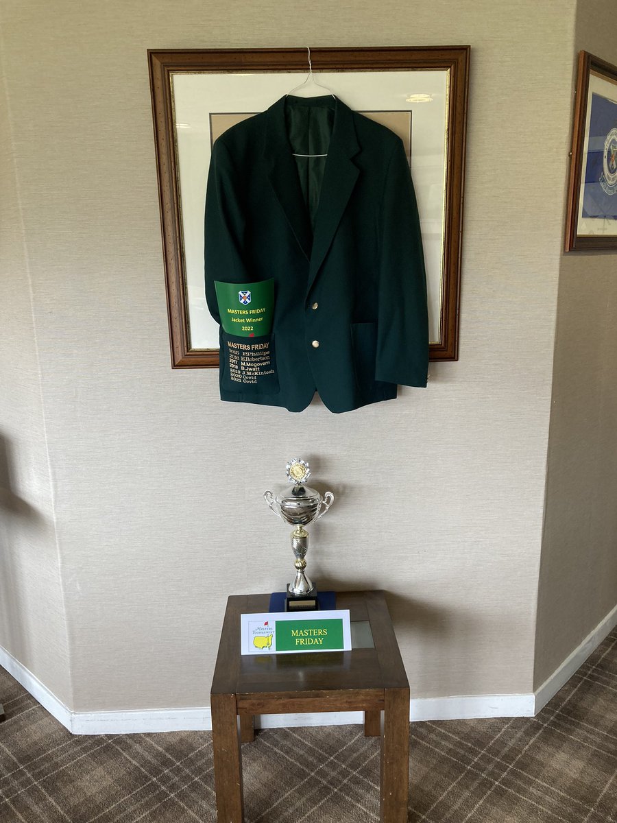 stirlinggc1869's tweet photo. Good turnout @stirlinggc1869 on #MastersFriday not sure who won the jacket In 2022? course well presented as normal @jamestlindsay @BenLiddell1 @kenny_monaghan @BorrowmanScott https://t.co/kp6k3AxRud
