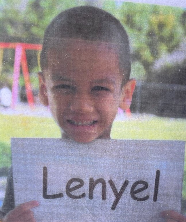 VolusiaSheriff's tweet photo. LOST CHILD: Deputies are looking for 8-year-old Lenyel Millan of @CityofDeltona, reported missing from his home on Bedford St. around 5 p.m. Last seen wearing a black T-shirt and red shorts. If you spot him please give us a call on 911 so we can bring him back to his family! https://t.co/RlxD2SdZmg