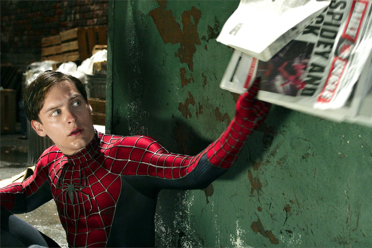 TobeyKirstenWeb's tweet photo. In 2022, Tobey Maguire said 'Spider-Man: No Way Home' didn't close the chapter of his Spider-Man:

💬 I don't want to say close the chapter, but revisit and have certain resolutions.

#MakeRaimiSpiderMan4 https://t.co/N09wUdA9nf