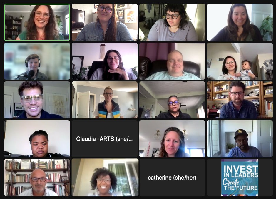 What a great way to close out the week, learning about moving From Self-Care to Community Care: Rooting into Integrity, Accountability &amp; Support with this beautiful community! 

Session 2 of our Thriving CYD Leaders learning series is in the books.