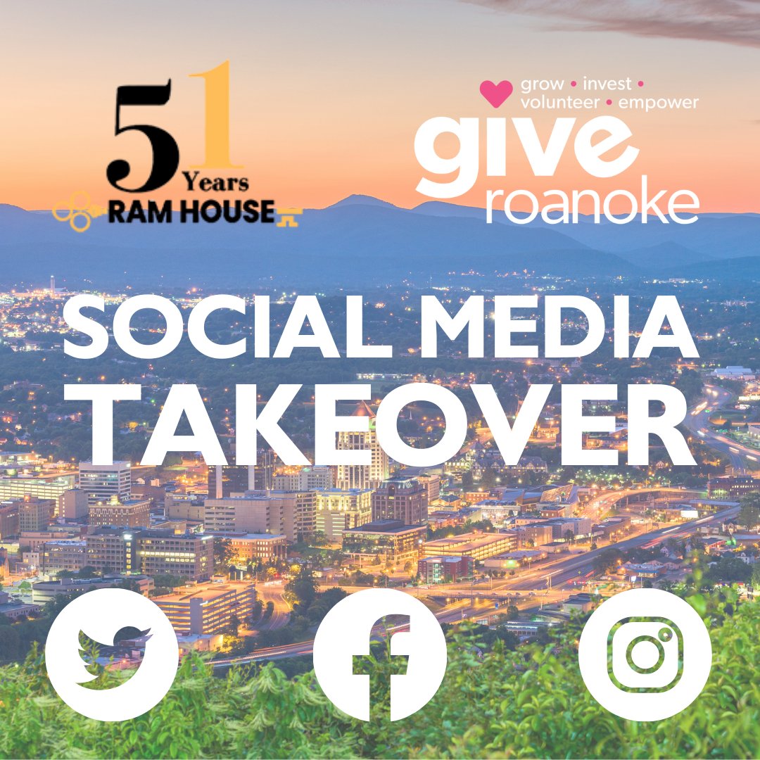 Thank you, <a href="/BrainSouthwest/">Brain Injury Solutions</a> for wrapping up this week's #socialmediatakeover!

Up next: <a href="/RamHouseRoanoke/">RAM House</a> 

#GIVERoanoke #socialmediatakeover