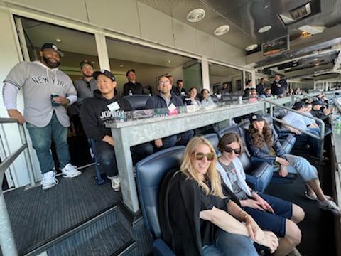 Listrak's tweet photo. Play Ball! It's so fun to celebrate MLB Opening Day 2022 with colleagues and friends at Yankees vs. Red Sox.
#Listrak #Listrakevent #digitalmarketing #retail https://t.co/fBffotzoFp