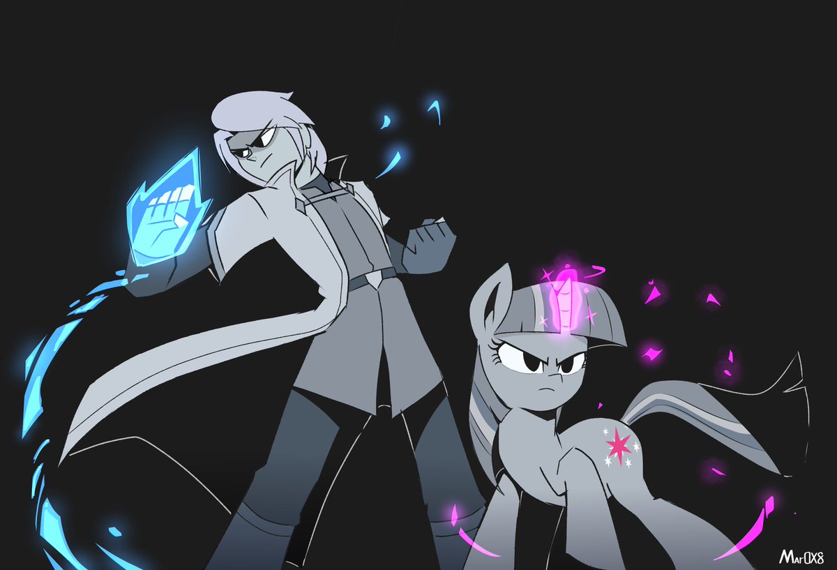 Mar0X8's tweet photo. So here is my art cover for my Mlp fanfiction or Fimfiction. 
But sadly I need to find the name of this titles.
Let me know your comment to find for this title.
(No bad comment)
#mlp #mylittlepony #mlpart #fimfiction #mlpfim #mlpfanart #fanfiction https://t.co/sK4sF7yh8U