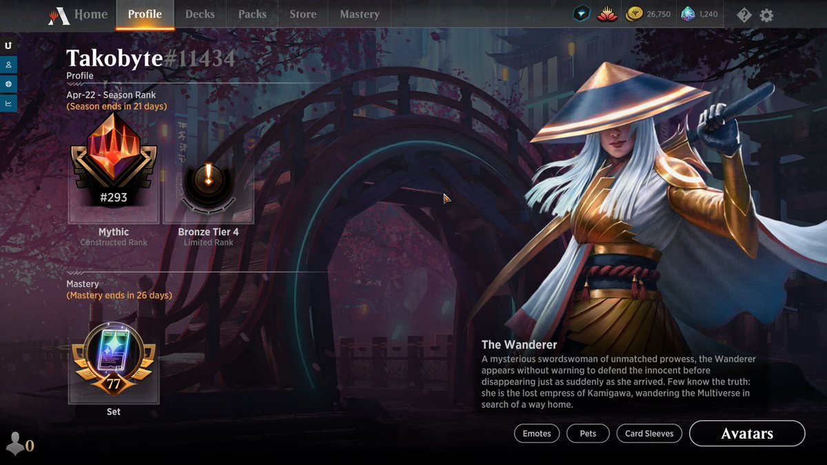 5C Humans(BO3) + Delver(BO1) to Mythic. Delver wasn't recorded because yesterday Untapped was down but it went 17-8. Loses to alot of interaction decks but good against linear decks. 5C, started from BO1 which wasn't good but very good in BO3
<a href="/fireshoes/">Robert Taylor🔥</a> <a href="/mtgazone/">MTG Arena Zone</a> <a href="/ArenaDecklists/">Arena Decklists</a>