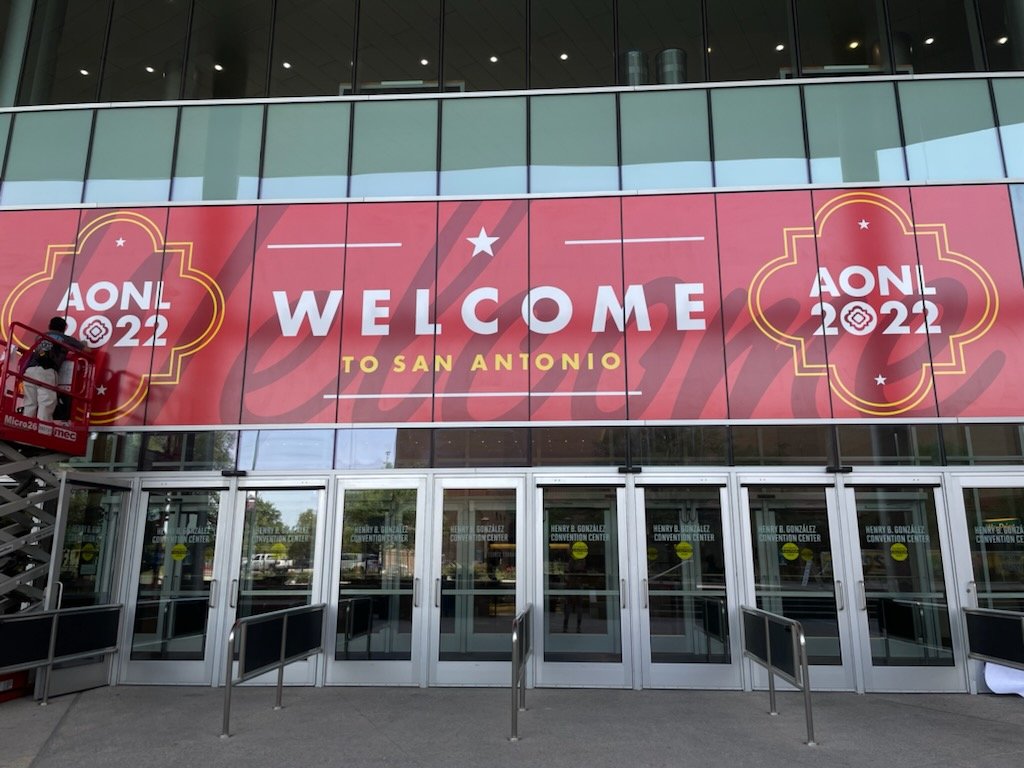 tweetAONL's tweet photo. We're getting ready to welcome thousands of nurse leaders to #AONL2022! https://t.co/2VMRPSyEN4