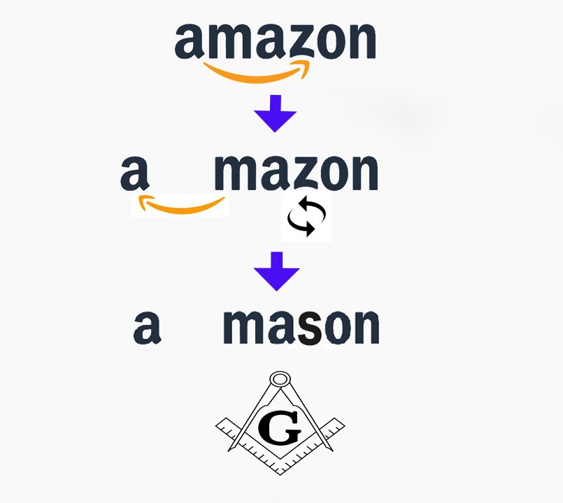 faking_space's tweet image. Amazon = A Mason