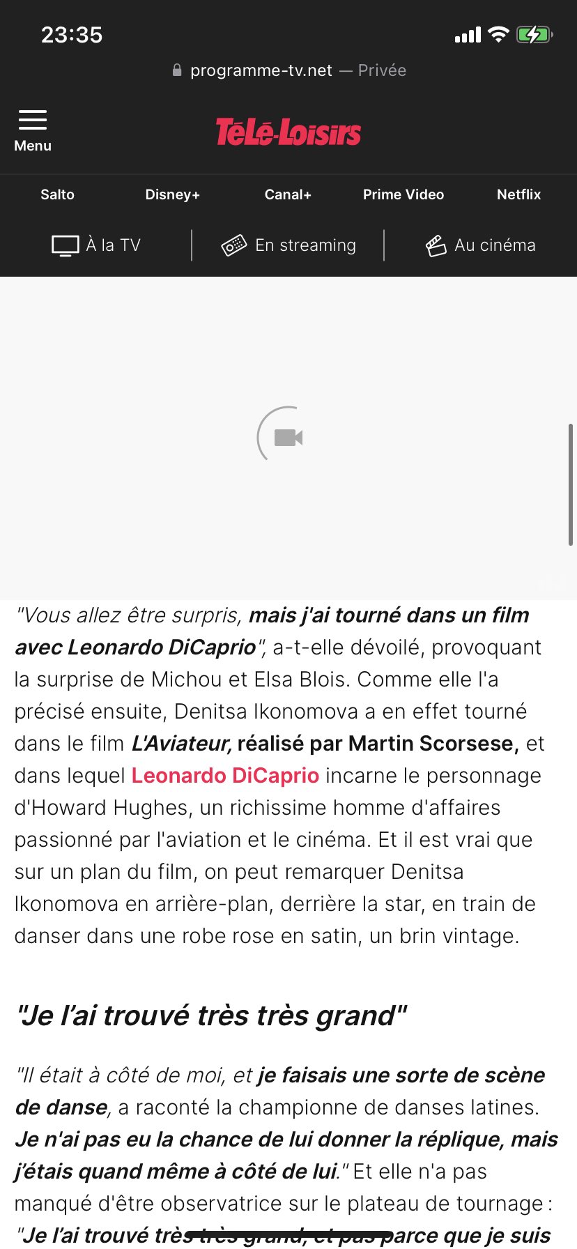 Denitsa Ikonomova Et Will Smith Clara~🤍🐨 on Twitter: "@Idk2345811 @DamienDantonio Et si pourtant , denitsa  a danser avec will smith pour la film aladin et pour Leonardo dicaprio elle  a tourné avec lui en temp que personne
