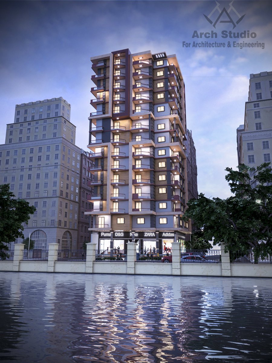 AhmedRa86280242's tweet photo. New Design for  Residential building ..
Fully designed By: #Arch_Studio
Visualized By: #Arch_Studio
Location : Egypt
Used : Revit 2018 - 3DsMAX 2018 - Vray 3.6 
Hope you like it 
#architecture #design #exterior #exteriordesign #3d_plan #Entrance_design
https://t.co/4fobaUU2bV https://t.co/JGHprgMoq1