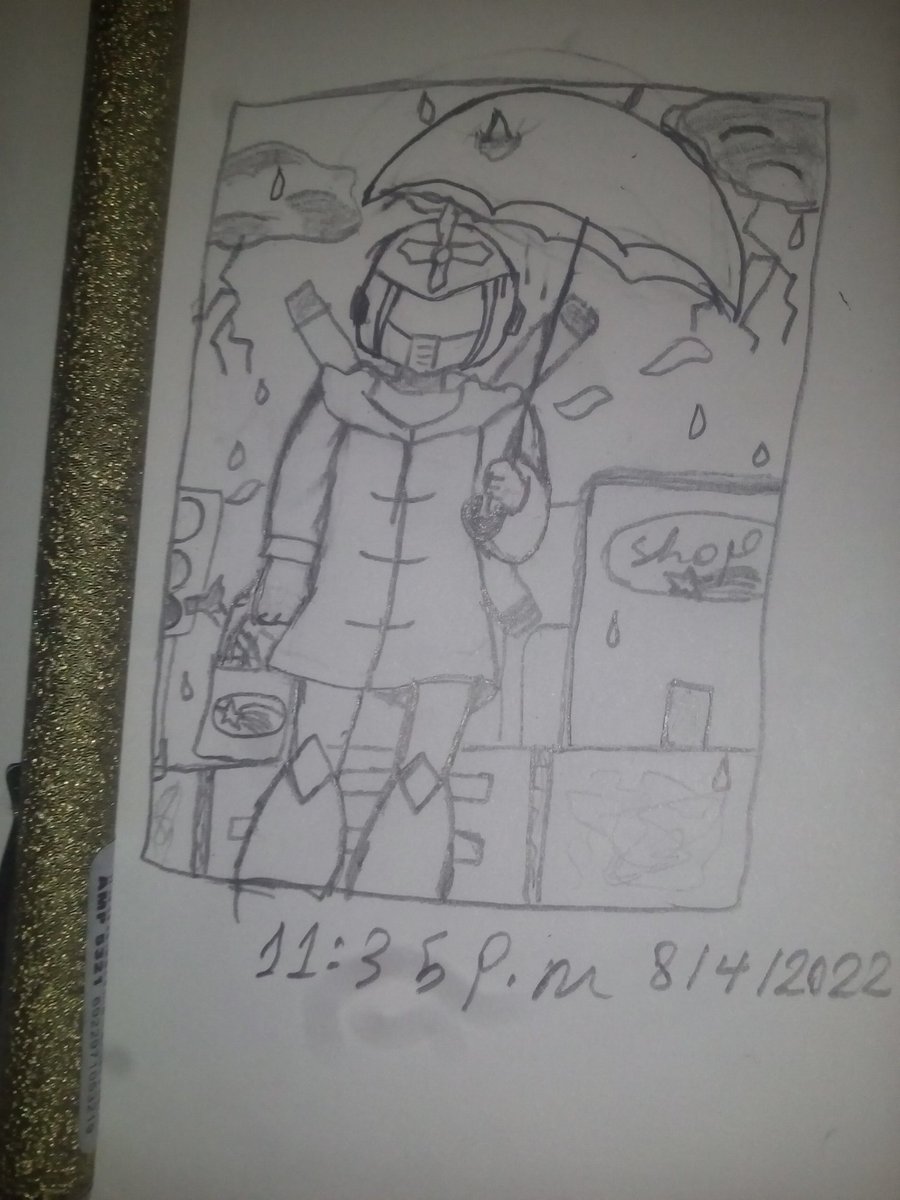 FlexZhongli's tweet image. Good bye winter❄⛄ the last night in winter with gyro man ❤💫 #megaman #Gyroman