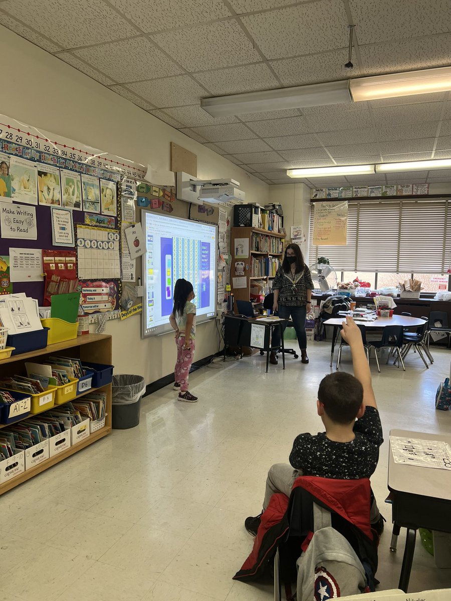 StadleyRough's tweet photo. Ms. Machado's firsties we're practicing 1 more, 1 less, 10 more, 10 less with a student leading the learning!
Way to go π€© #STRfirstgrade https://t.co/z35CkcfayM