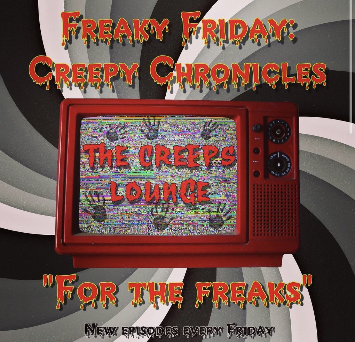 TheCreepsLounge's tweet photo. Officially announcing “Freaky Friday: Creepy Chronicles” where we will be sharing our listeners creepy &amp; unusual stories! Follow us on @TheCreepsLounge on Instagram, Twitter, and Spotify, Link in bio! #freakyfridays #creepychronicles #thecreepslounge #spotify #paranormal https://t.co/EjDPzigGnt