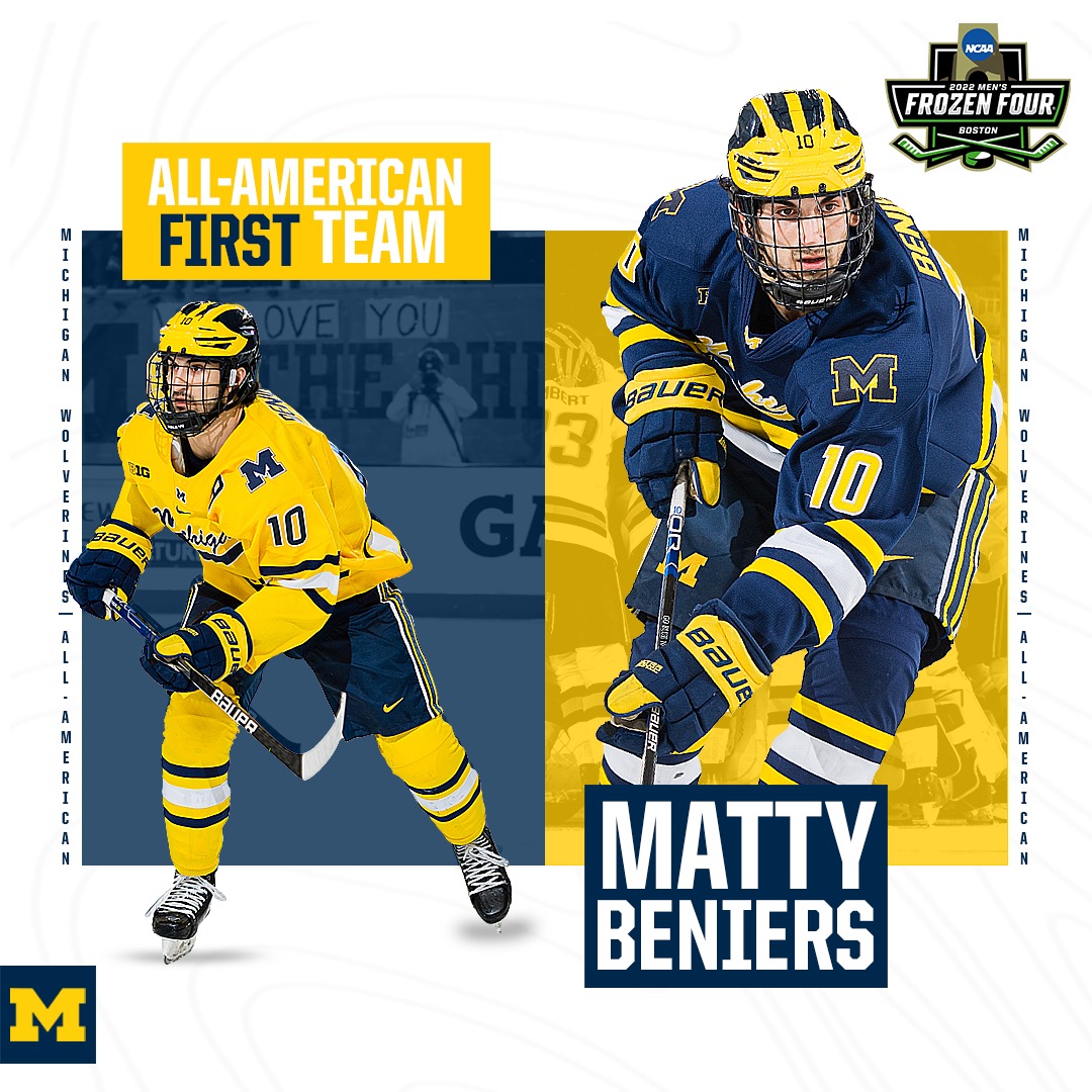 Matty Beniers - undefined - University of Michigan Athletics