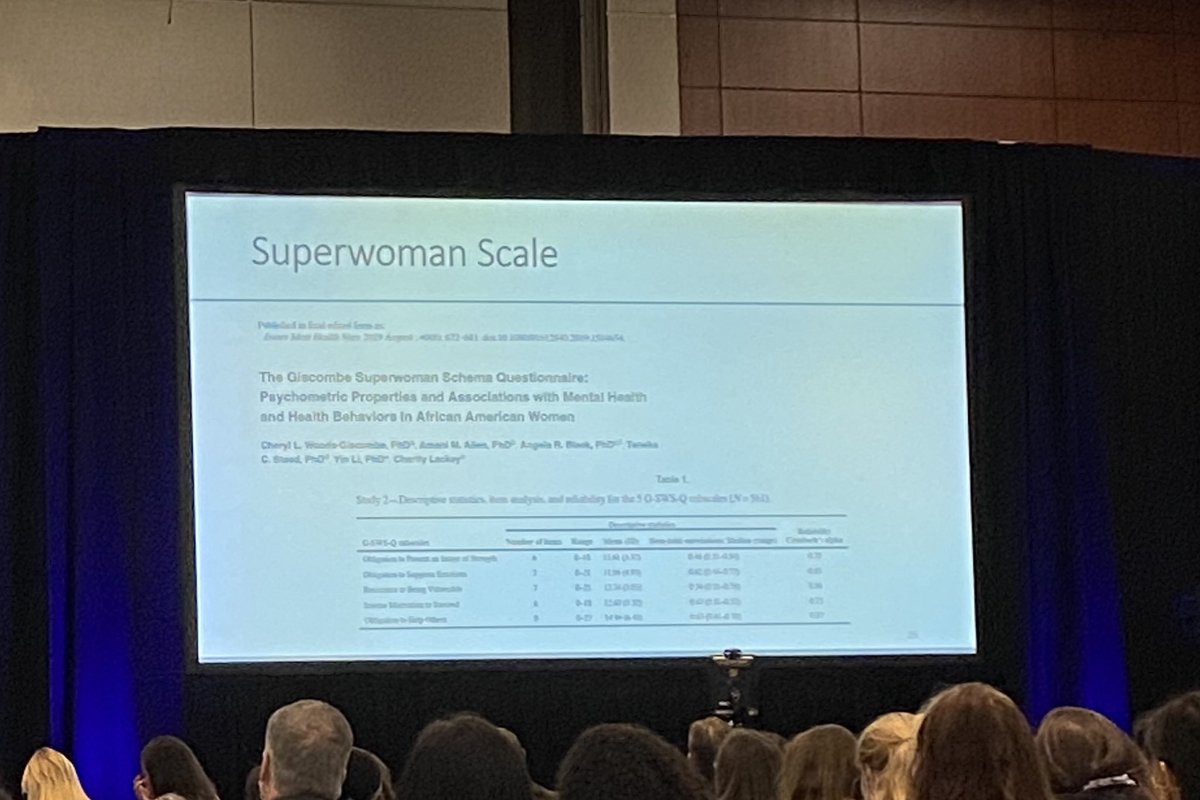 ⁦<a href="/CherylGiscombe/">DrCherylGiscombe</a>⁩ you are getting so much love at #SBM20022 ⁦<a href="/BehavioralMed/">SBM</a>⁩ that it almost feels like you are here
