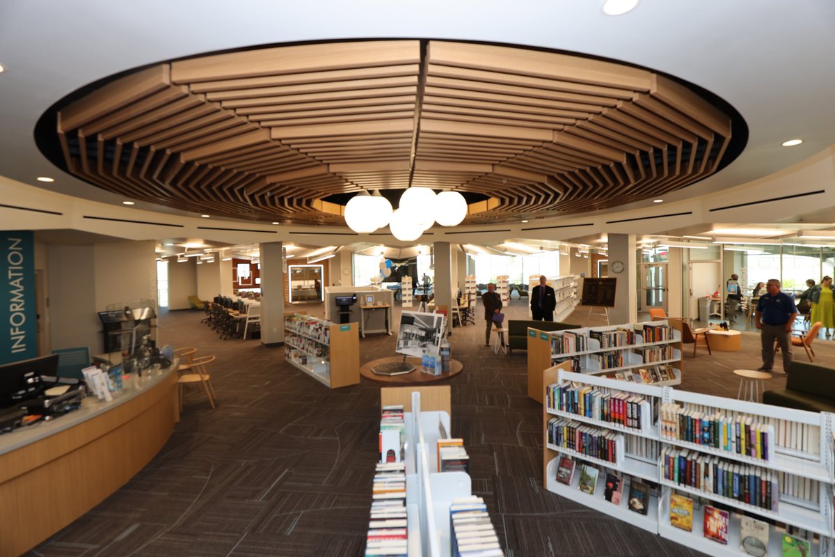 cityofokc's tweet image. Welcome (back) home, Belle Isle Library!