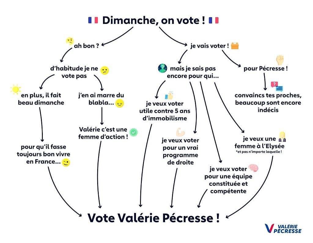 Votez @vpecresse dimanche 10 avril pour la France 🇫🇷 !
#Pecresse2022 #PecressePresidente