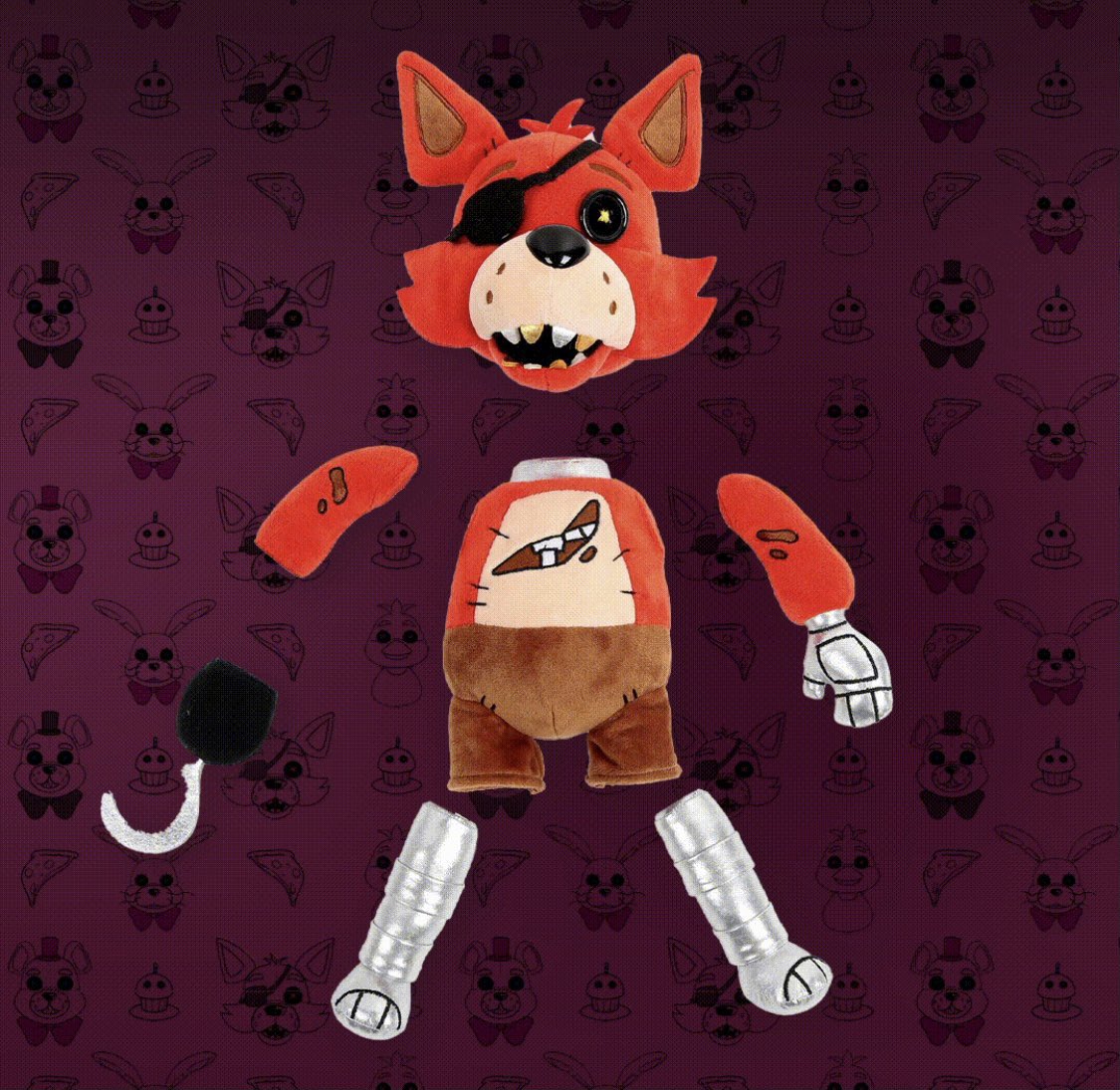 Retweet this tweet and follow this account for a chance to win a preorder of a <a href="/hexbrand/">Hex</a> Foxy Plush! Giveaway ends on Friday, April 15th at 3PM PST / 6PM EST / 11PM GMT, will ship in May. Open worldwide. Fredbear Giveaway will be next. Screenshots for proof are not necessary.