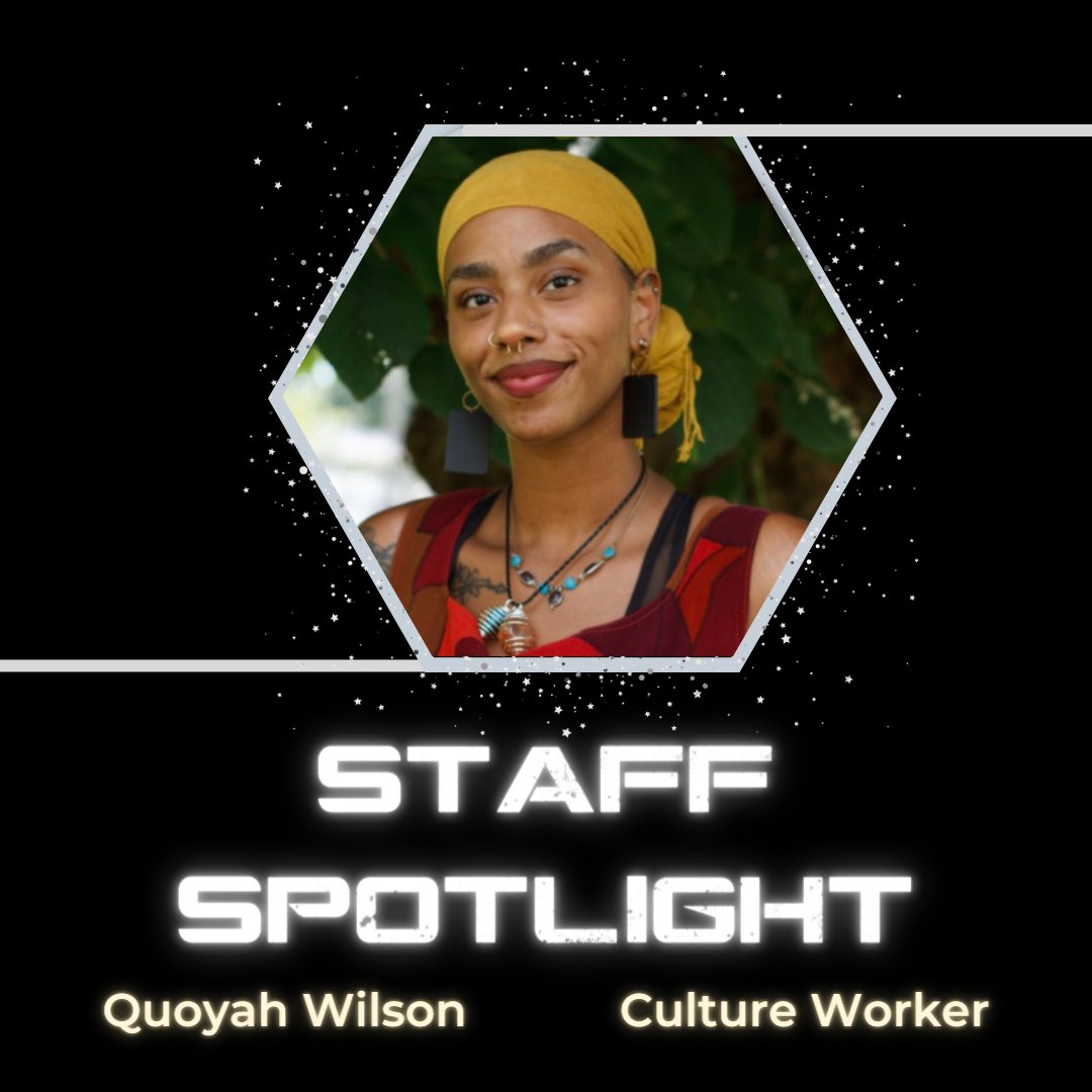 TheHiveMovement's tweet photo. Today's Staff Spotlight goes to Quoyah Wilson! Quoyah is a valued member of The Hive, and her heart for our Youth Ambassador Squad (YAS) is unrivaled.
 🐝

#itsahivething #youthcentered #divinefeminine #manifestation #communityorganization #rva #legacy #nonprofit https://t.co/e8PECiv2Rx