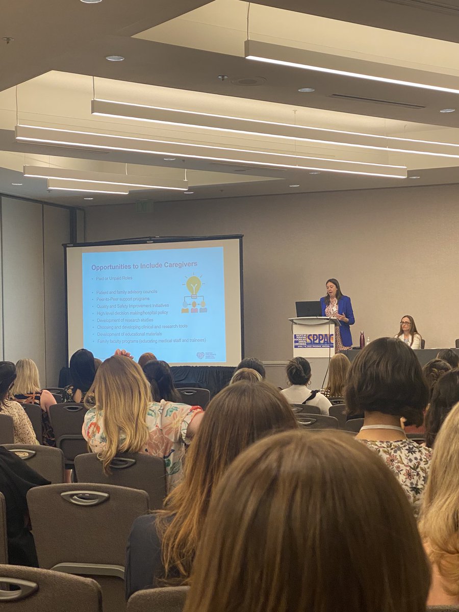 CaregiverSIGSPP's tweet photo. There are many ways to include and give caregivers a voice in the medical setting. It important to include caregivers as key stakeholders in the conversations. #SPPAC2022 #sppactwitter https://t.co/xNaq1Sd9fq