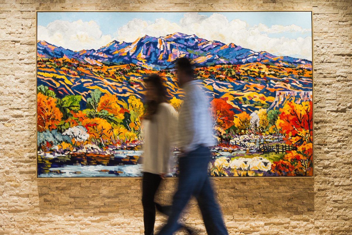 innat500's tweet photo. Local artist @janyrseda truly captured the beauty of #boise in our lobby art. Look closely during your next visit and you can spot a few fun details in the landscape.
Image courtesy of @tobinrogers https://t.co/KhXOAgITbc