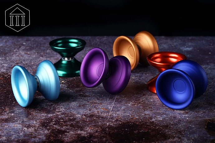 YoYoExpert's tweet photo. The @ThesisYoYos Invictus is the first of a new series of models that will explore new aesthetics and concepts. And a plethora of colors! Releasing this Saturday, 4/9 @ 8PM EST. #todaysthrow https://t.co/ER8oEFCVuM https://t.co/tgsIfmctzI
