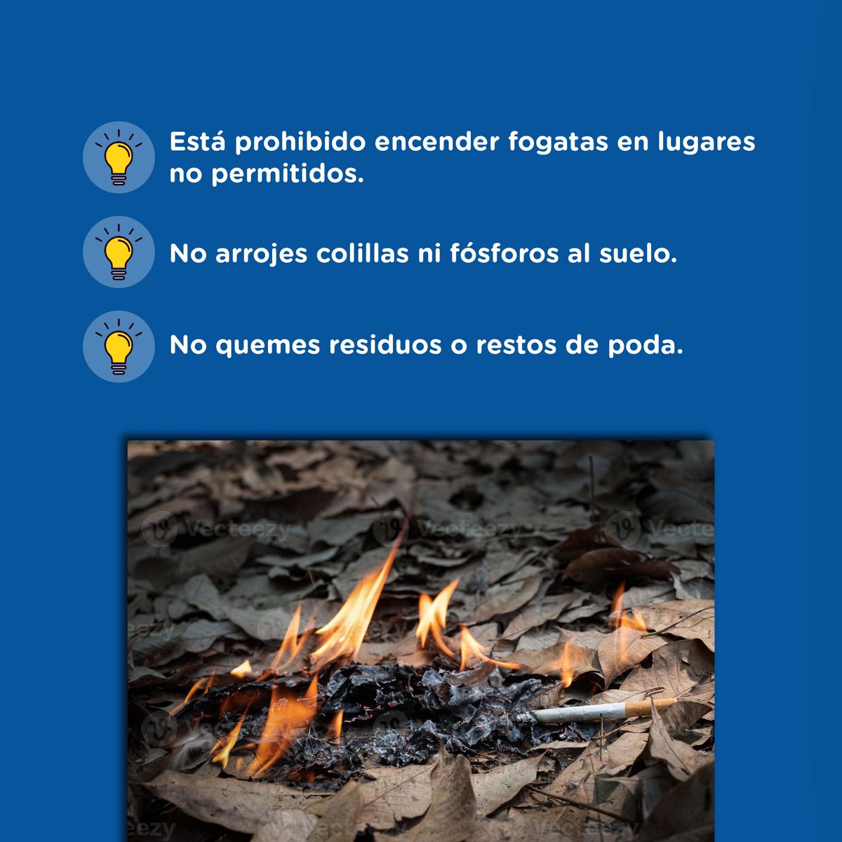 ⚠️ ¡ATENCIÓN! RIESGO EXTREMO DE INCENDIOS 🔥

‼️ Con la llegada del otoño arranca la temporada seca y estamos en alerta extrema por incendios. La disminución de precipitaciones y el descenso de la temperatura son factores que producen la generación de fuegos forestales.