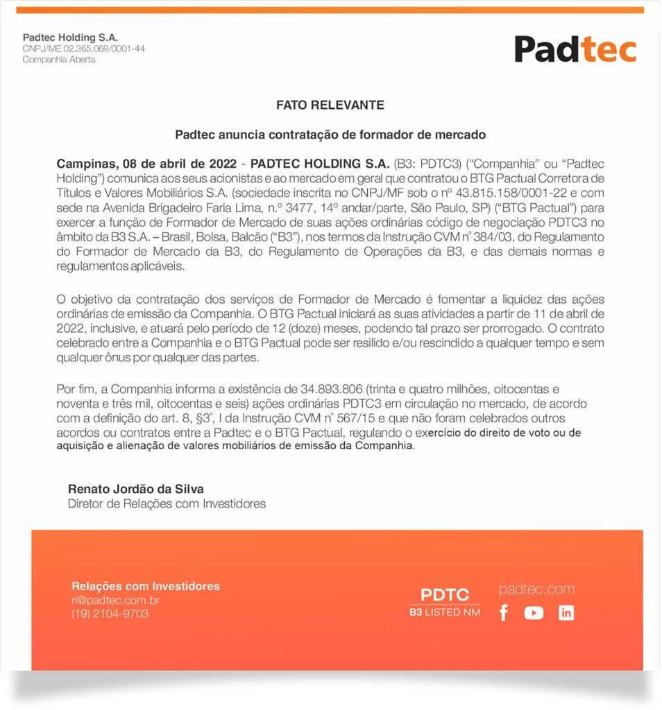 AndreLenski's tweet photo. Parabéns a Padtec por esse excelente FR!!! O caminho da empresa será próspero nos próximos anos com o 5G e outros projetos de internacionalização da empresa!
#PDTC3
#Padtec
#Mercadofinanceiro https://t.co/dggQJAFrbC