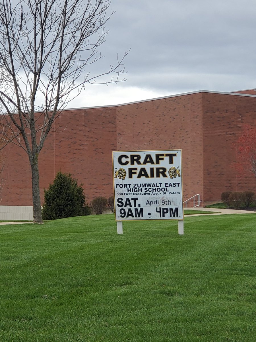 Swing by East High between 9am-4pm tomorrow for OUR Spring CRAFT FAIR!!! This event supports OUR Class of 2022 Grad Night event! #EastsidePride #RespectTheE