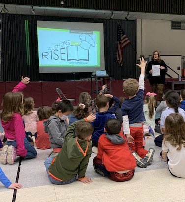 LiteracyChef's tweet photo. Authors on the RISE at Meadowbrook Farms Elementary School bc Reading Ignites Something Extraordinary in all of us! Feelin’ the #booklove w amazing Principal @DomGiusti, Ts, Ss, & PTG during #ReadingWeek kickoff! 📚❤️#MamaBearsMagic #EmbraceLiteracy #LiveToLearn #LoveYourProcess https://t.co/ZSy8DwHcoH