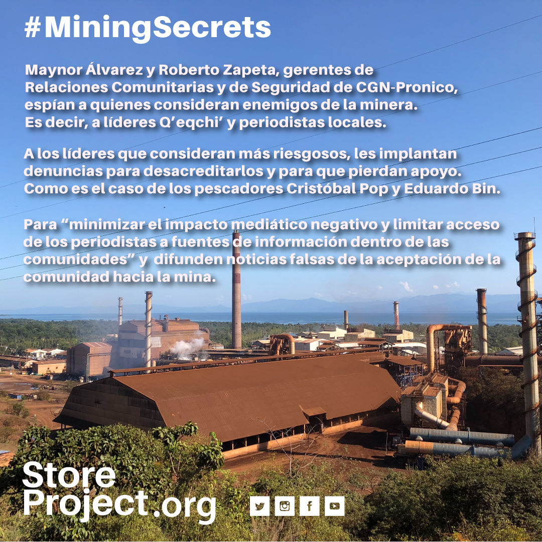 #Miningsecrets Qué la conversación siga, no olvides visitar nuestra bio para obtener novedades sobre los secretos que siguen descubriendose, una trama de espionaje, ecocidio y abuso por parte de la minera #Solway